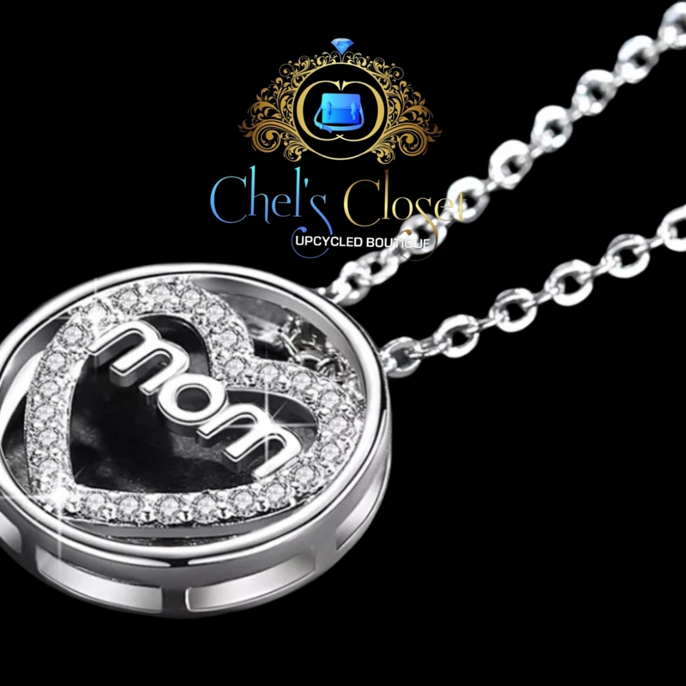 Mom *bling* necklace